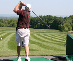 Golfing at Brimfield View